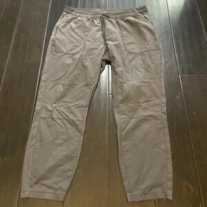 THE NORTH FACE Gray Jogger Pants High Waist Pockets Women's Size L